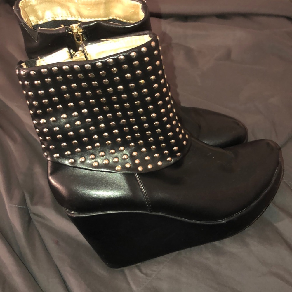 Star studded boots